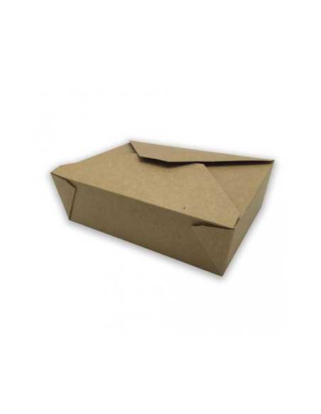 Caixa Cartolina Kraft 19,7x14x4,5cm 1470ml (50 unidades)