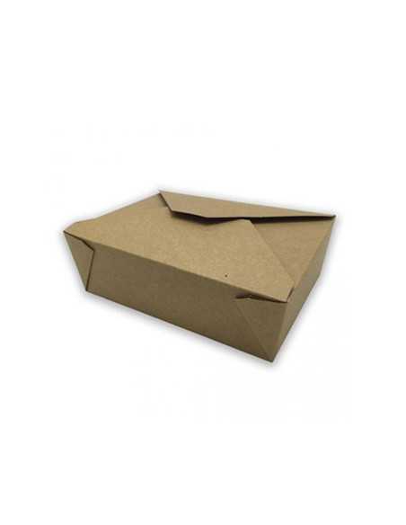 Caixa Cartolina Kraft 19,7x14x6,5cm 1980ml (50 unidades)