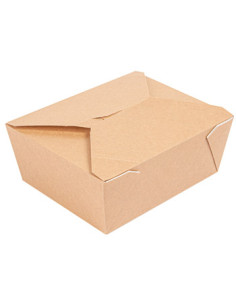 Caixa Cartolina Kraft 15,2x12,1x6,5cm 1350ml (50 unidades)