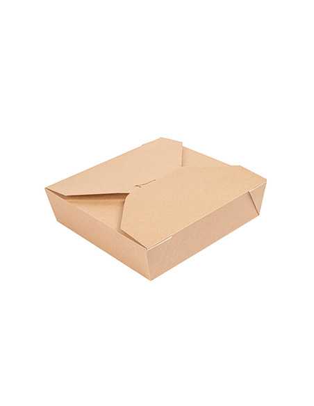 Caixa Cartolina Kraft 21,7x21,7x6cm 2910ml (100 unidades)