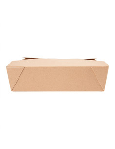 Caixa Cartolina Kraft 21,7x21,7x6cm 2910ml (100 unidades) 2