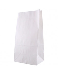 Saco Papel Pão 15x6x34cm Branco (1000 unidades)