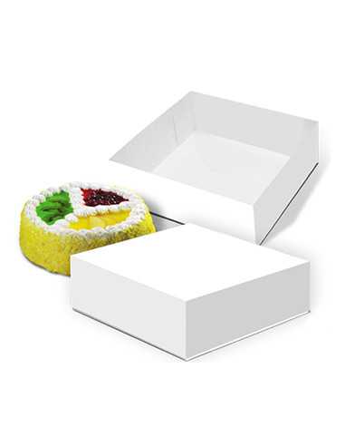 Caixa Cartolina Branca para Bolos 33x33x9,5cm...