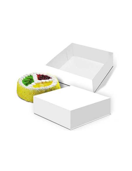 Caixa Cartolina Branca para Bolos 33x33x9,5cm (50 unidades)