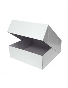 Caixa Cartolina Branca para Bolos 18x12x6cm Pack (200... 2