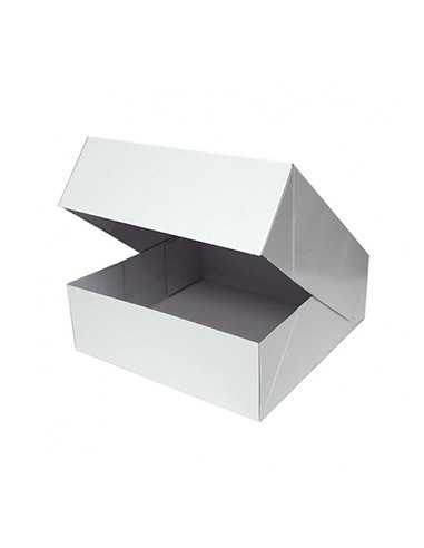 Caixa Cartolina Branca para Bolos 18x12x6cm...