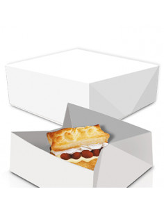Caixa Cartolina Branca para Bolos 18x12x6cm Pack (200...