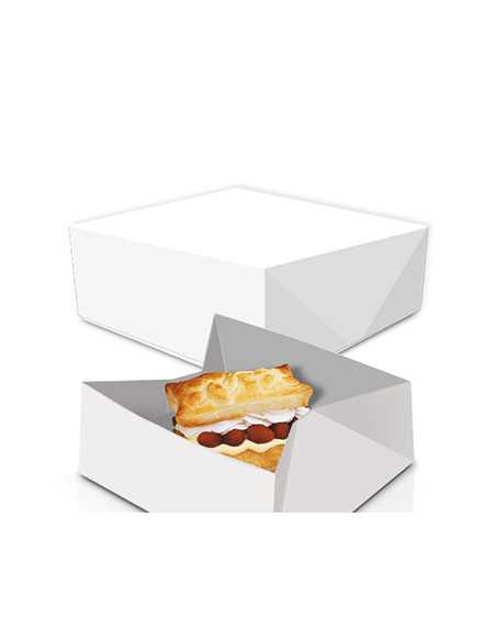 Caixa Cartolina Branca para Bolos 18x12x6cm Pack (200 unidades)