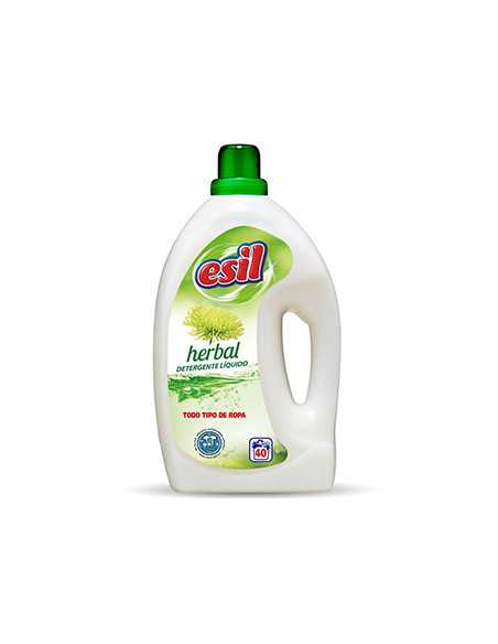 Detergente Líquido Máquina Roupa Esil Herbal 40 Doses 3L