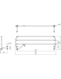 Grades Laterais Camas 10.AC.1002 da JMS 2