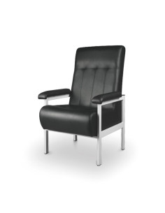 Cadeirao de Acompanhante 1330 da JMS em Preto