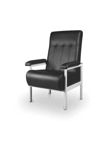 Cadeirao de Acompanhante 1330 da JMS em Preto