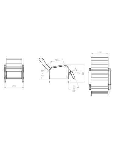 desenho do Maple Articulado Relax 1310 da JMS