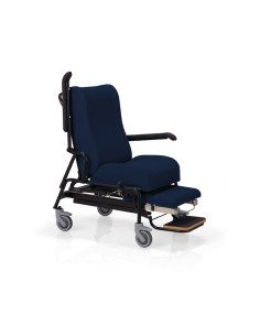 Cadeirão de Repouso 1365 da JMS em azul escuro