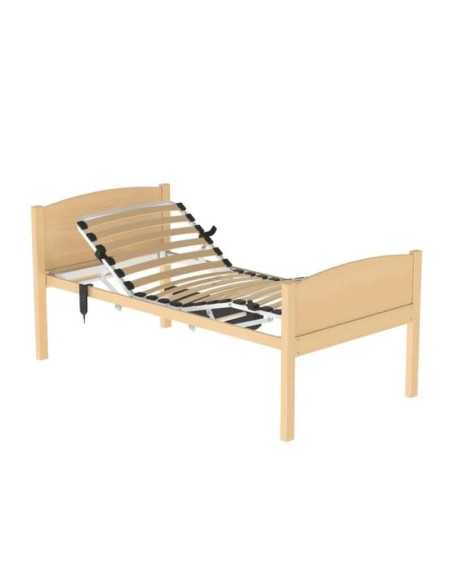 Cama Articulada Elétrica em Madeira Hcaresol CMAE005