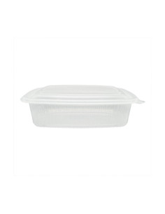 Caixa Reutilizável PP 750ml Rectangular c/ Tampa (50...