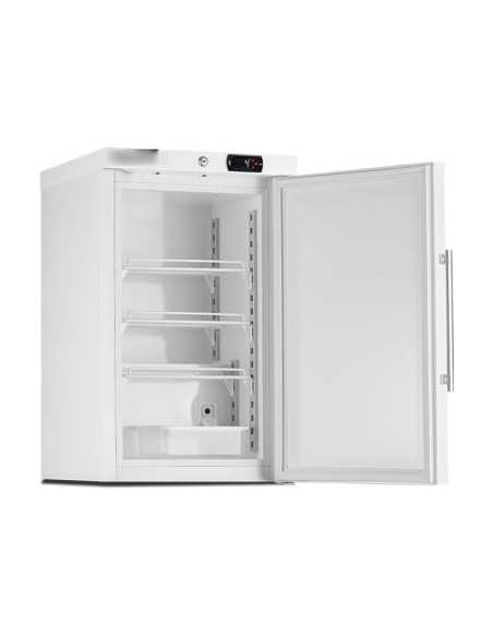 Frigorífico Congelador Laboratório ATEX 66 da Medgree com porta aberta