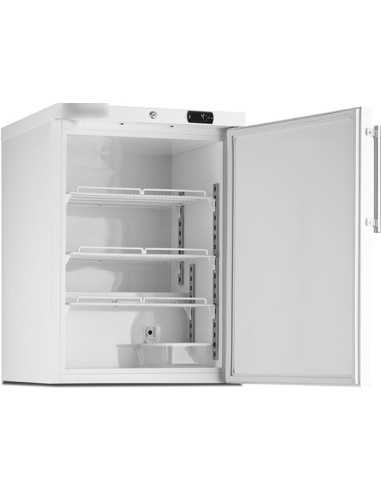 Frigorífico Congelador de Laboratório MLR 150 da Medgree com porta aberta