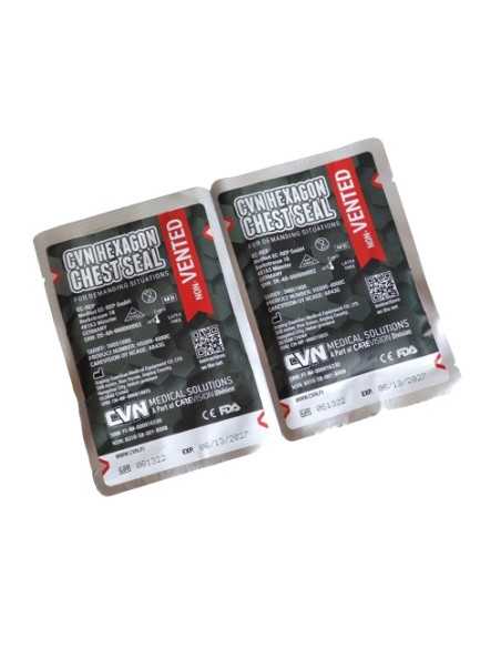 CVM Hexagon Curativo Torácico Não Ventilado (Pack de 2 unidades)