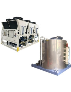 Máquina de Gelo em Flocos 25000 Kgs Dia (Água Doce)