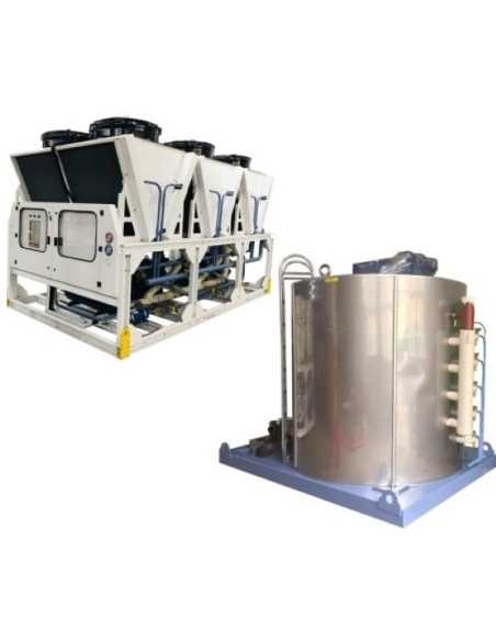 Máquina de Gelo em Flocos 25000 Kgs Dia (Água Doce)