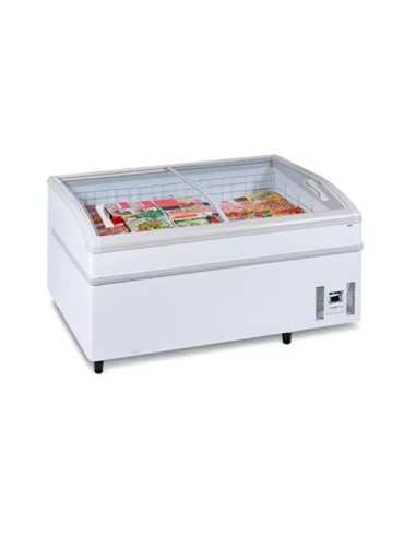 Ilha Horizontal para Congelados Super DE (Vidro Curvo)