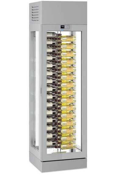 Vitrine Refrigerada de 4 Faces para Vinhos