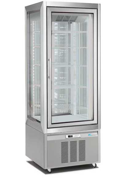 Vitrine Refrigerada de 4 Faces para Pastelaria e Gelataria