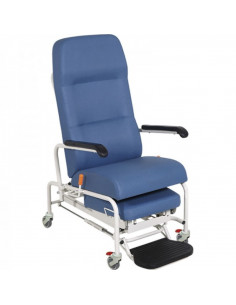 Poltrona Reclinável a Gás H1508 da Hidemar em azul