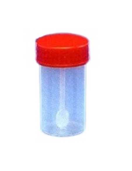 Contentor para Fezes com Colher 60ml - Estéril (400 unidades)