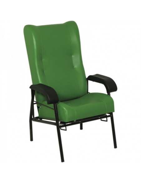 Cadeira Quarto com Braços H1200 da Hidemar em verde Cadeira Quarto com Braços H1200 da Hidemar em verde
