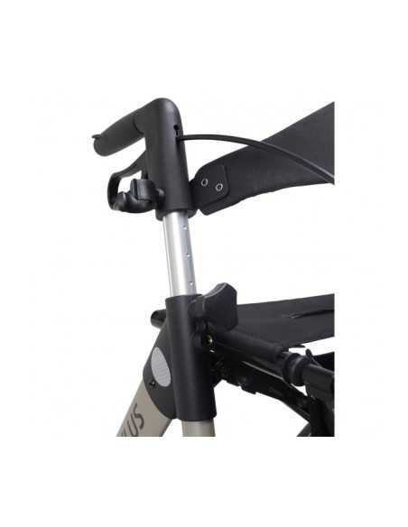 Andarilho em Alumínio com Rodas Rollator Stylus OrthosXXI