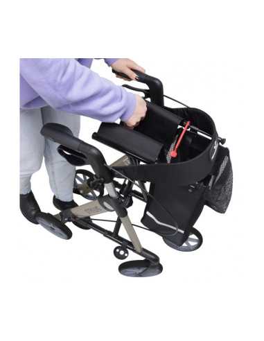 Andarilho em Alumínio com Rodas Rollator Stylus...