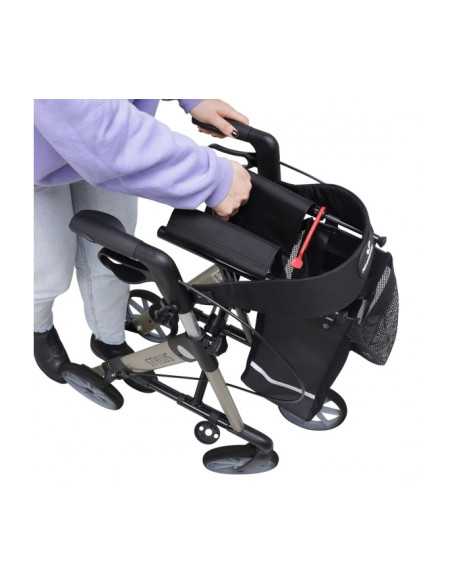 Andarilho em Alumínio com Rodas Rollator Stylus OrthosXXI