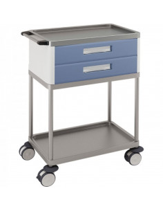 Carrinho Multifunções com Gavetas H792 da Hidemar em azul