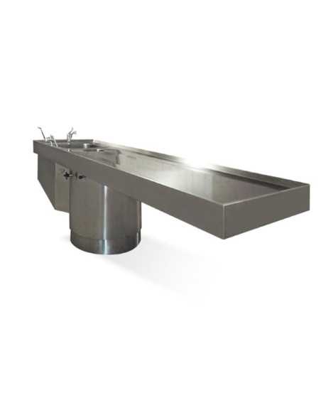 Mesa de Autópsia com Altura Regulável TC02 da Vezzani