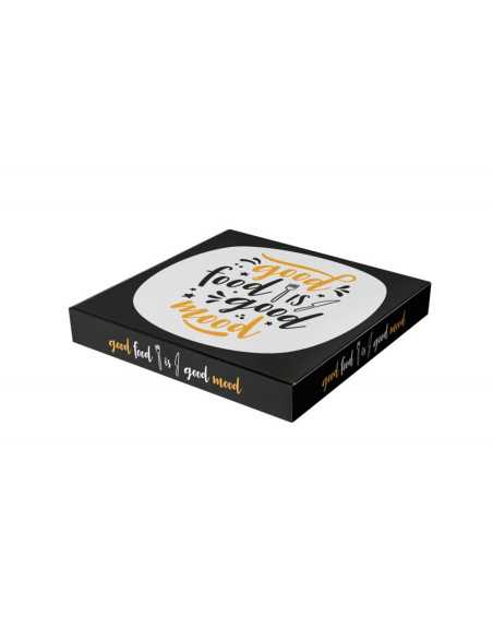 Caixa Pizza Cartão Kraft 360x360x40mm (100 unidades)