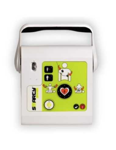 Frontal do Desfibrilhador Semiautomático Smarty Saver SM2-B1002 da AMI Italia