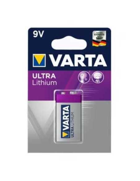 Bateria Lítio 9V Defibtech da VARTA