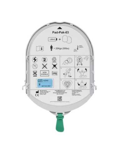 Bateria e Elétrodos Heartsine Adulto Samaritan PAD PAK