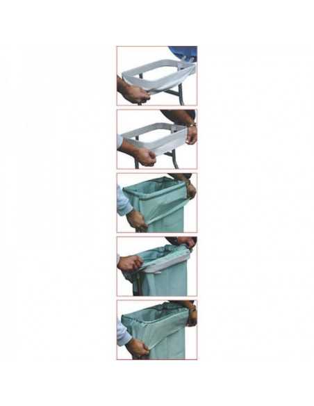 Carro Roupa Suja Duplo H962 instruções de uso Carro Roupa Suja Duplo H962 instruções de uso