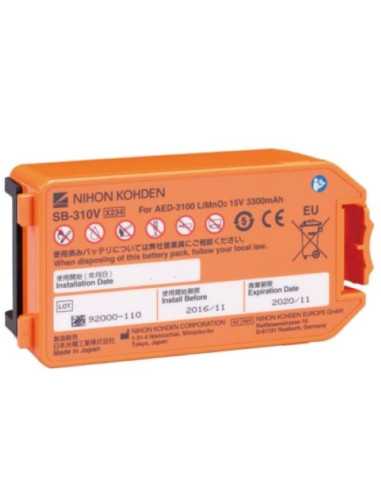 Bateria Nihon Kohden AED3100 SB-310V