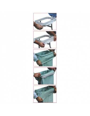 Carro Roupa Suja H961 da Hidemar instruções de uso