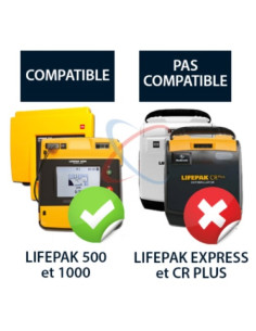 Elétrodos Adulto Lifepak QuickCombo 11996-000017 2