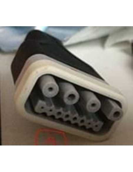interior do conector dos Elétrodos Adulto/pediátrico SavePads Preconnect 97085 interior do conector dos Elétrodos Adulto/pediátrico SavePads Preconnect 97085