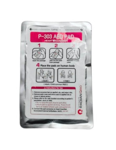 Elétrodos Adulto/pediátricos Qbio HR501 RadP303 da Radian