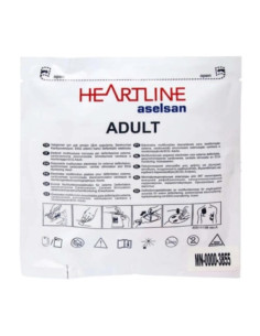 Elétrodos Adulto Heartline AED ADU-HRT da ASELSAN