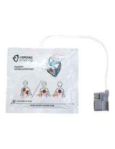 embalagem de Elétrodos Pediátricos Powerheart G5 XELAED003C da Cardiac Science
