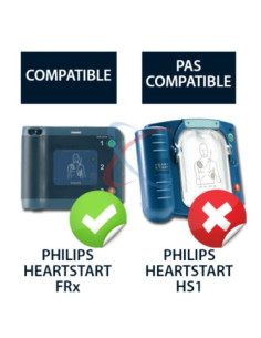 Elétrodos Pediátricos Heartstart FRx 989803139311 da Philips 2
