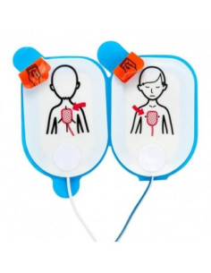embalagem de Elétrodos Pediátricos Defibtech Lifeline DDP-200P 2